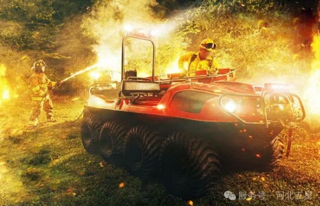 河北五星“瓦爾特·霸王龍”8×8水陸兩棲全地形車:解鎖全行業(yè)搶險新可能